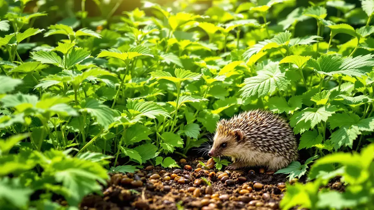 Brandnetels en egels: de ecologische oplossing om ongedierte uit je tuin te houden