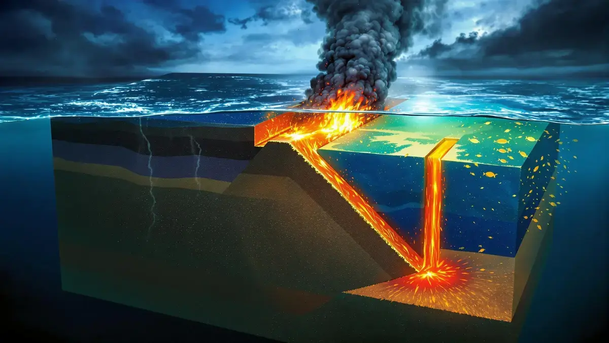 Een vuurriem onder de Atlantische Oceaan? Geologen kondigen een ongekend scenario aan