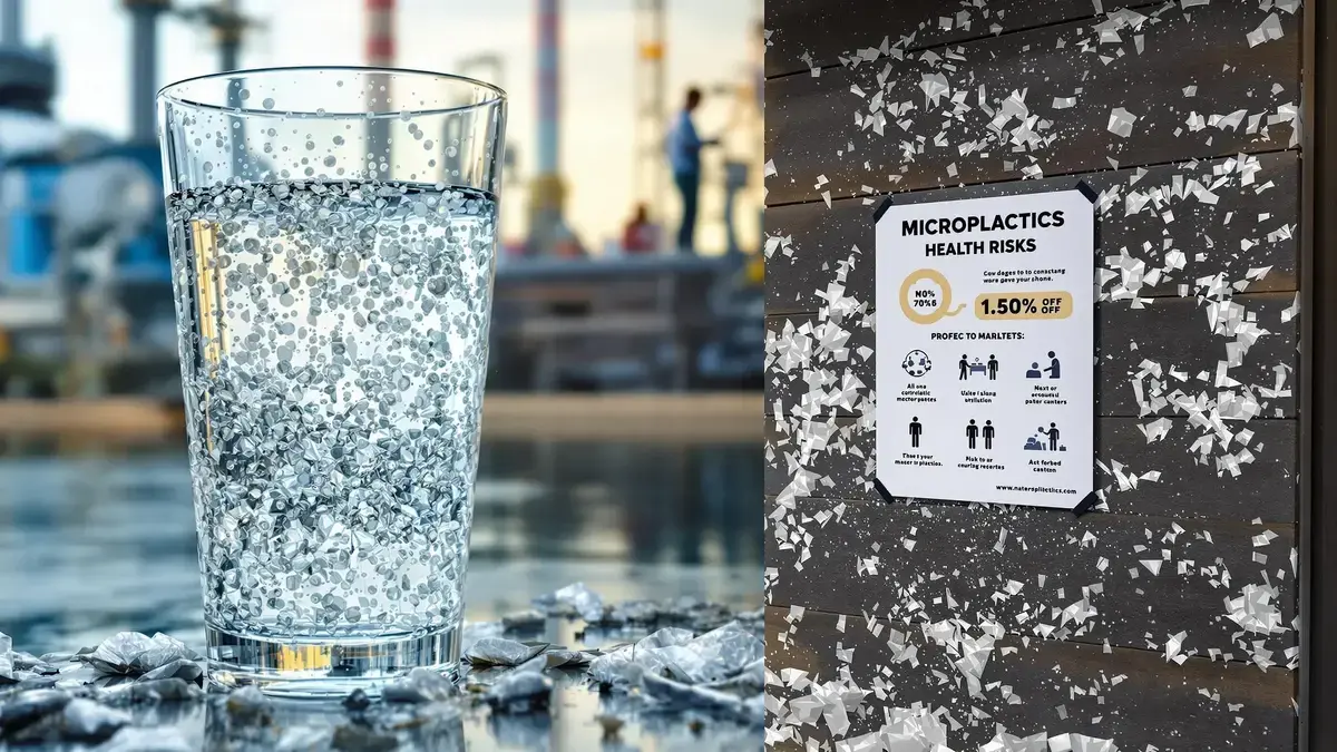 Microplastics in drinkwater: rioolwaterzuiveringsinstallaties hebben moeite om het hoofd te bieden