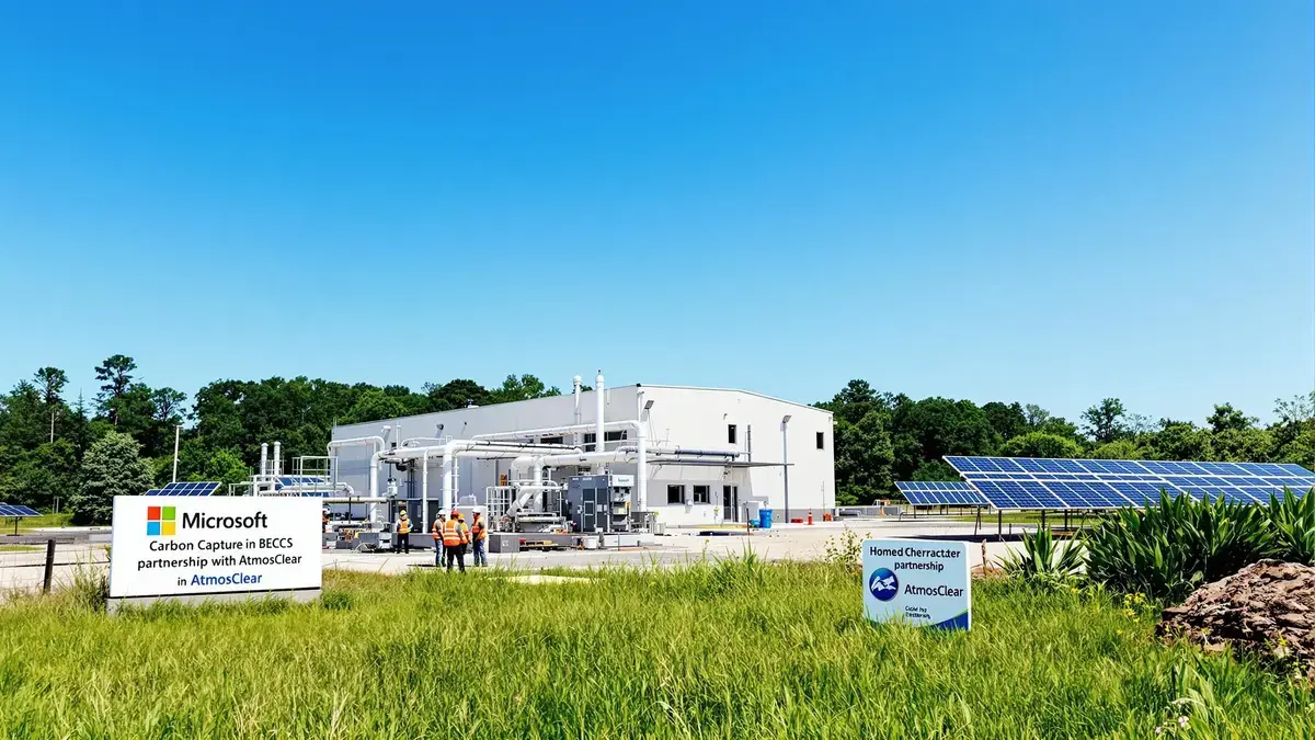 Microsoft behaalt ongeëvenaarde prestatie: 6,75 miljoen ton CO₂ geëlimineerd, een record dat de wereld verbijstert